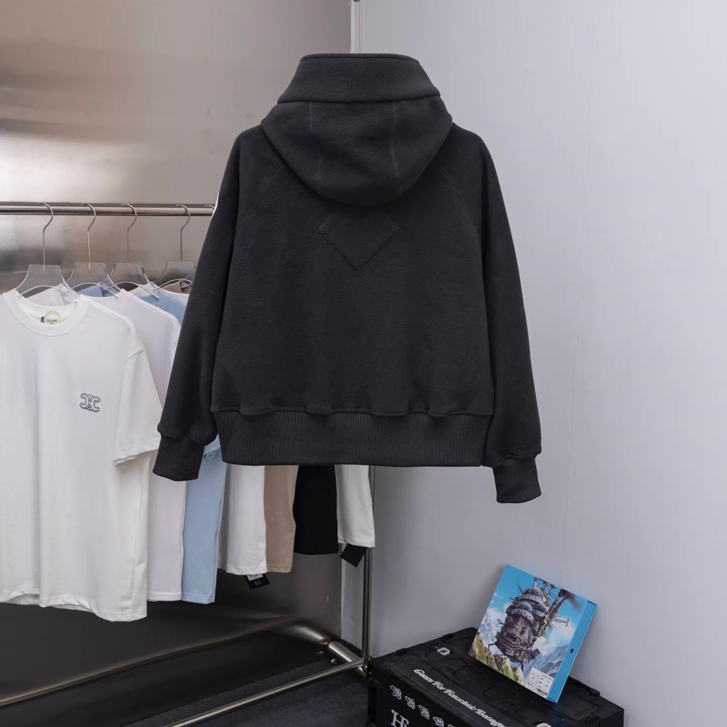 P570 2025 autumn and winter new style🆕High-end version Canada Goose cardigan sweater Chilliwack hooded wool fleece long-sleeved bomber jacket Kind Fleece wool fleece fabric Size: S M L XL